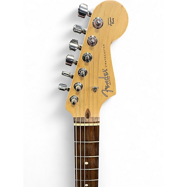 Used Fender American Standard Stratocaster 3 Tone Sunburst Solid Body Electric Guitar