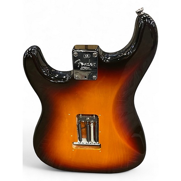 Used Fender American Standard Stratocaster 3 Tone Sunburst Solid Body Electric Guitar