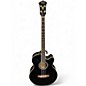 Used Ibanez AEB5E Black Acoustic Bass Guitar thumbnail