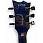 Used ESP EC1000 Deluxe BLUE NATURAL FADE Solid Body Electric Guitar