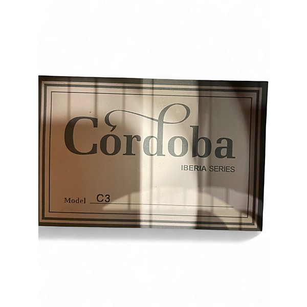 Used Cordoba C3M Natural Classical Acoustic Guitar