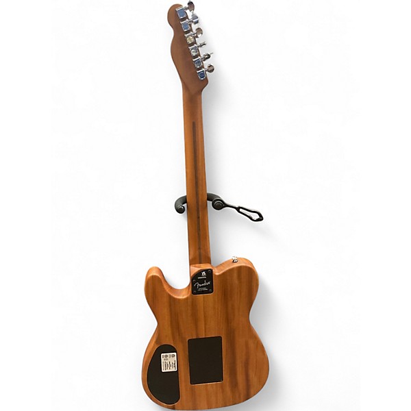 Used Fender American Acoustasonic Telecaster sunburst Acoustic Electric Guitar