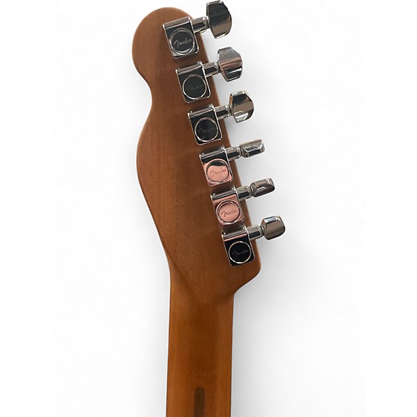 Used Fender American Acoustasonic Telecaster sunburst Acoustic Electric Guitar