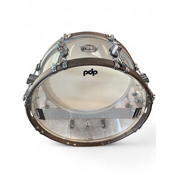 Used PDP by DW 14in 25TH Anniversary Clear Drum