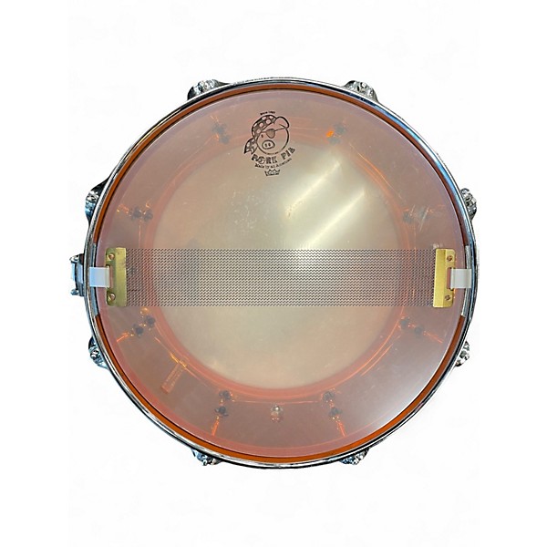 Used Pork Pie 13in PIG LITE Trans Orange Drum