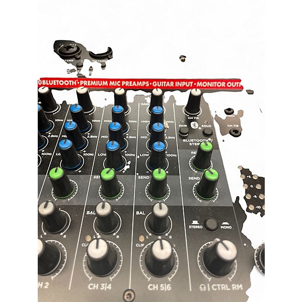 Used Harbinger LV8 Powered Mixer