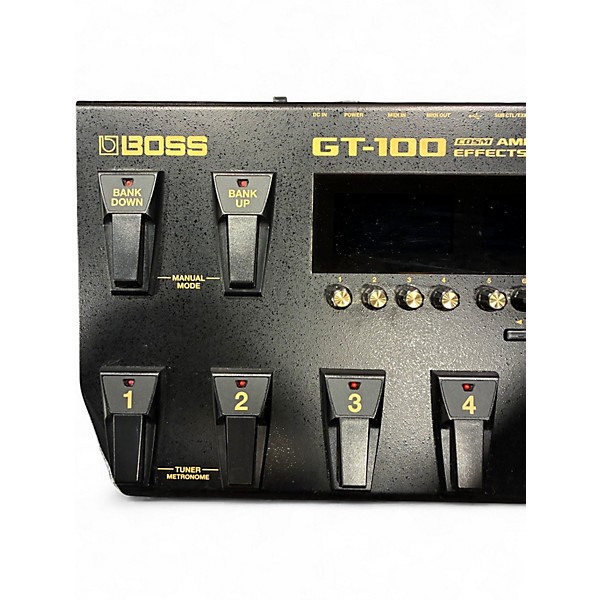 Used BOSS GT100 Effect Processor
