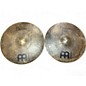 Used MEINL 14in Byzance Dark Hi Hat Pair Cymbal thumbnail