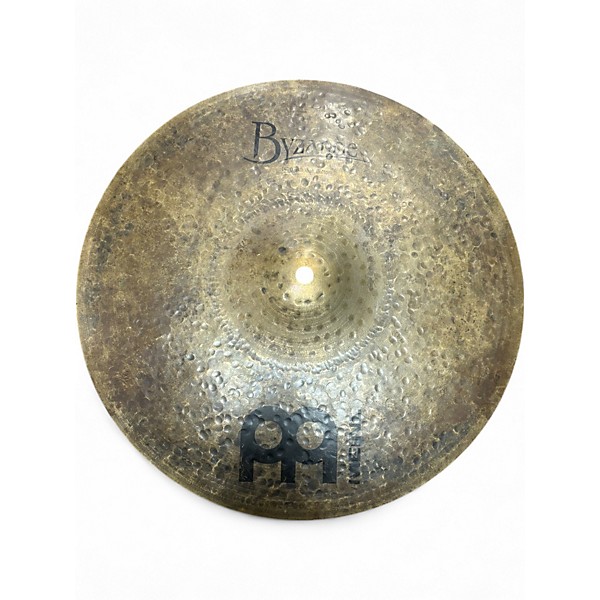 Used MEINL 14in Byzance Dark Hi Hat Pair Cymbal