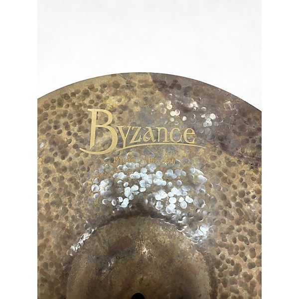Used MEINL 19in Byzance Extra Thin Dry Crash Cymbal