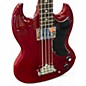 Used 2000s Epiphone EB1 Red Electric Bass Guitar