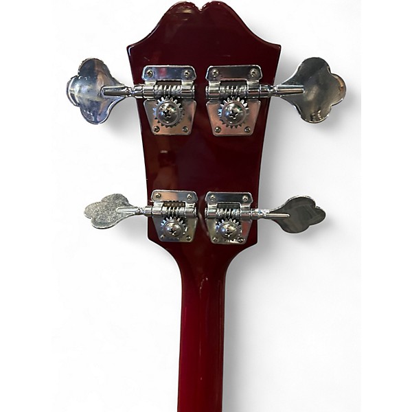 Used 2000s Epiphone EB1 Red Electric Bass Guitar