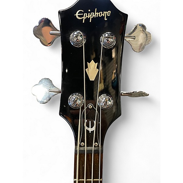 Used 2000s Epiphone EB1 Red Electric Bass Guitar