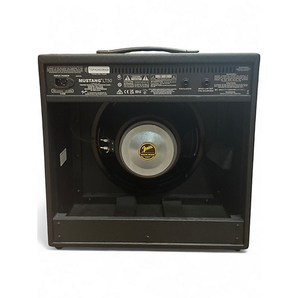 Used Fender Mustang LT50 50W 1x12 Guitar Combo Amp