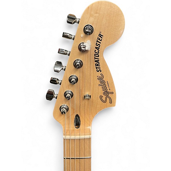 Used Squier Standard Stratocaster Blue Solid Body Electric Guitar