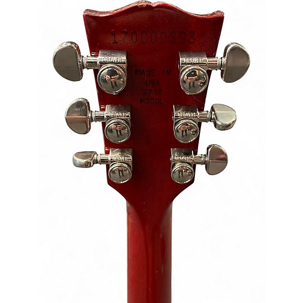 Used 2017 Gibson Les Paul Classic T Heritage Cherry Sunburst Solid Body Electric Guitar