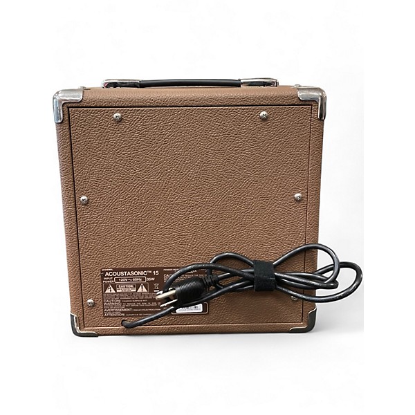 Used Fender Acoustasonic 15 Acoustic Guitar Combo Amp