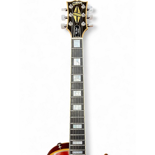 Vintage 1974 Gibson Les Paul Custom Cherry Sunburst Solid Body Electric Guitar