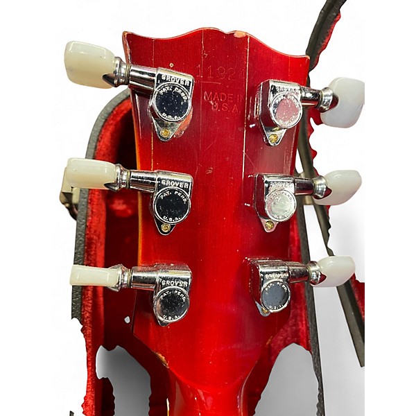 Vintage 1974 Gibson Les Paul Custom Cherry Sunburst Solid Body Electric Guitar