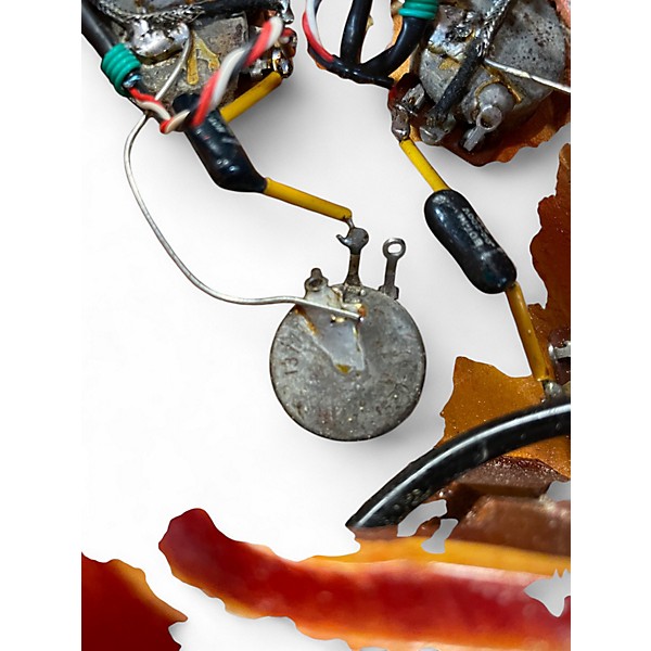 Vintage 1974 Gibson Les Paul Custom Cherry Sunburst Solid Body Electric Guitar