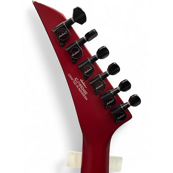 Used Jackson X SERIES SOLOIST SLX DX Satin Red Solid Body Electric Guitar