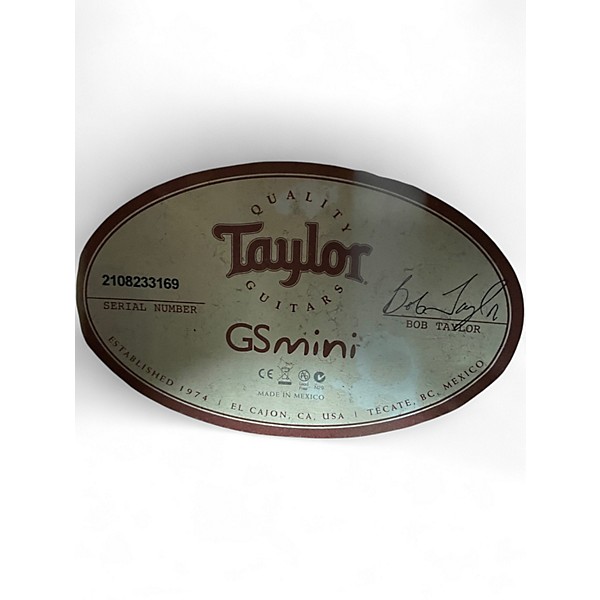 Used Taylor GS Mini-e Natural Acoustic Electric Guitar