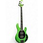 Used Ernie Ball Music Man StingRay Special HH Kiwi Green Electric Bass Guitar thumbnail