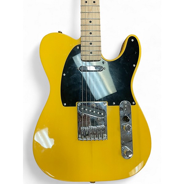 Used Squier Sonic Telecaster TV Yellow Solid Body Electric Guitar