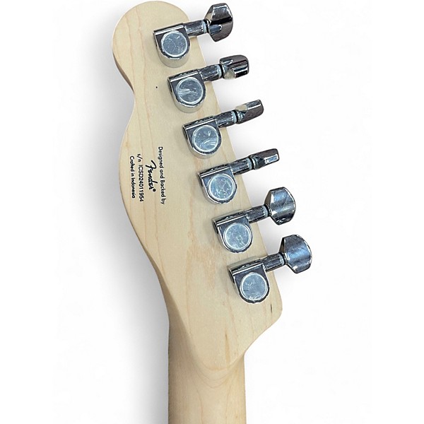 Used Squier Sonic Telecaster TV Yellow Solid Body Electric Guitar