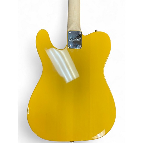 Used Squier Sonic Telecaster TV Yellow Solid Body Electric Guitar