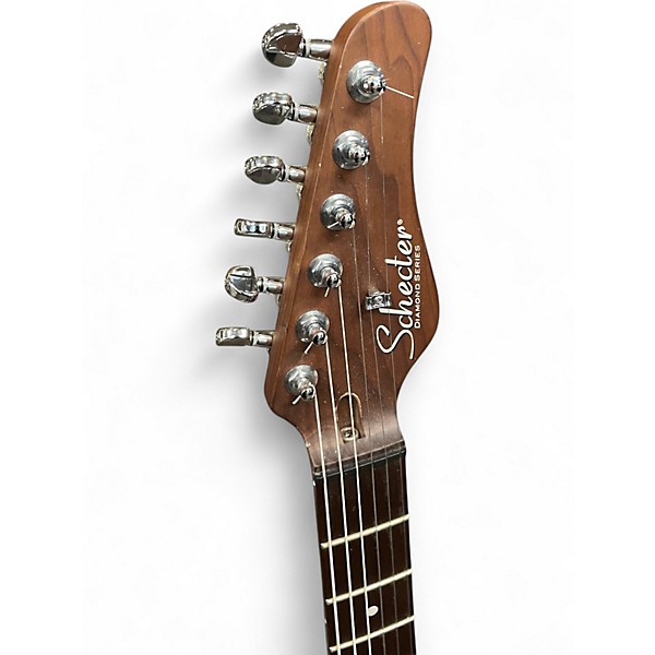 Used Schecter Guitar Research PT Van Nuys Natural Solid Body Electric Guitar