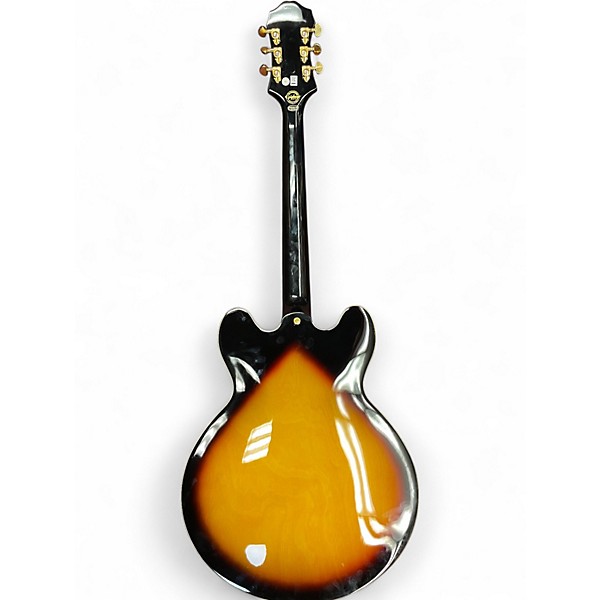 Used Epiphone Sheraton II pro Vintage Sunburst Hollow Body Electric Guitar