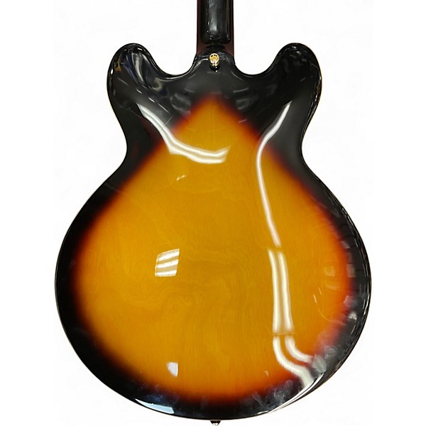 Used Epiphone Sheraton II pro Vintage Sunburst Hollow Body Electric Guitar