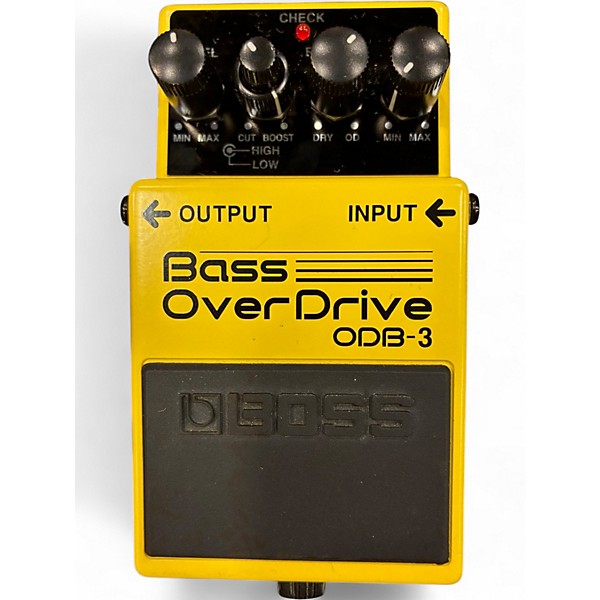 Used BOSS ODB3 Bass Overdrive Bass Effect Pedal
