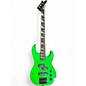 Used Jackson JS1X Minion Neon Green Electric Bass Guitar