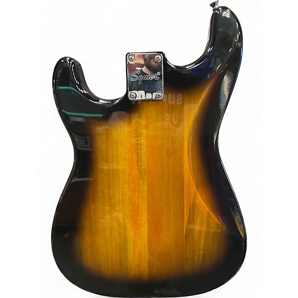 Used Squier SONIC STRAT Tobacco Burst Solid Body Electric Guitar