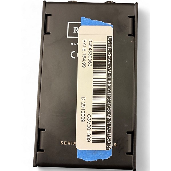 Used Revv Amplification G3 Anniversary Effect Pedal