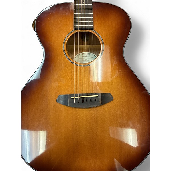Used Breedlove Discovery Concert SB Natural Burst Acoustic Guitar