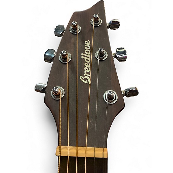 Used Breedlove Discovery Concert SB Natural Burst Acoustic Guitar