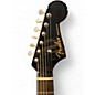 Used Fender Sonoran SCE Black Acoustic Electric Guitar