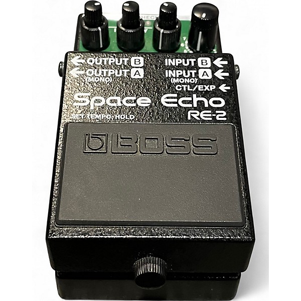Used BOSS RE2 SPACE ECHO Effect Pedal