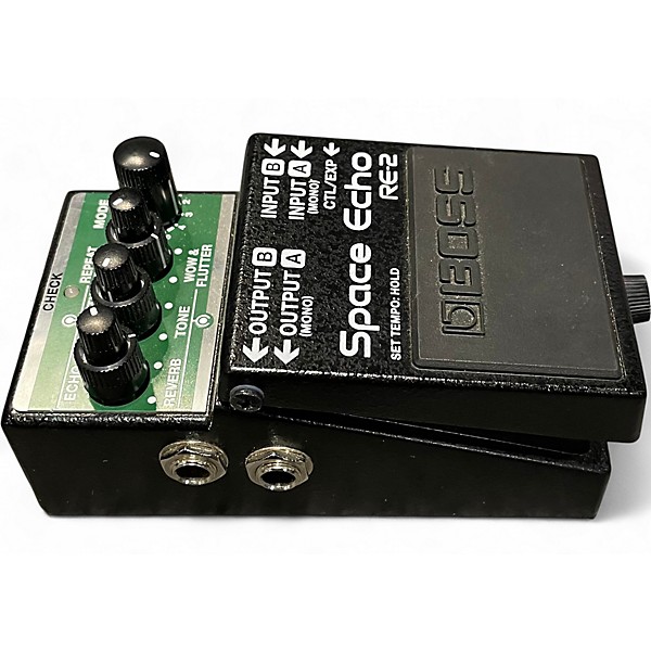 Used BOSS RE2 SPACE ECHO Effect Pedal