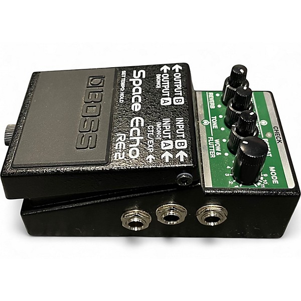 Used BOSS RE2 SPACE ECHO Effect Pedal