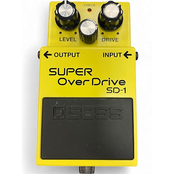 Used BOSS SD1 Super Overdrive Effect Pedal