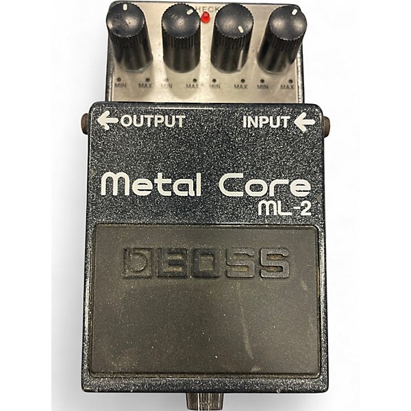 Used BOSS ML2 Metal Core Distortion Effect Pedal