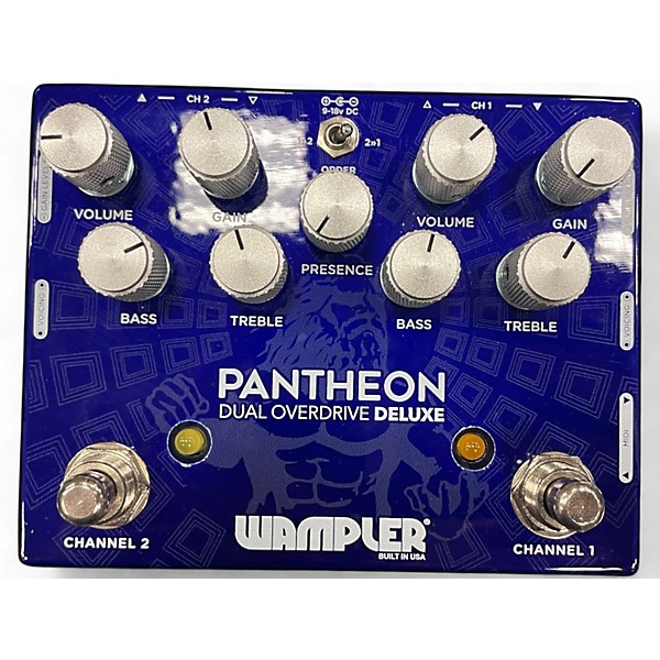 Used Wampler Pantheon DELUXE Overdrive Effect Pedal