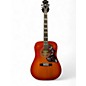 Used Epiphone Hummingbird Pro 2 Color Sunburst Acoustic Electric Guitar thumbnail