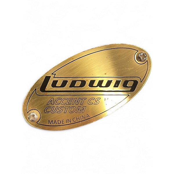 Used Ludwig 5 Piece Accent CS Custom Blue Drum Kit