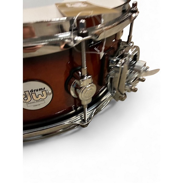 Used DW 5X14 Design Series Snare Tobacco Burst Drum