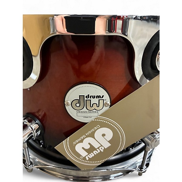 Used DW 10in Design Series Tom Tobacco Burst Drum